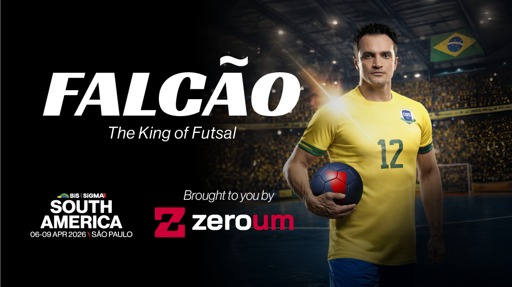 Fenômeno do futsal Falcão chega a São Paulo para o BiS SiGMA América do Sul